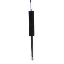 Poste telescópico de 1,2M, bandera de acero inoxidable, látigo de enseñanza telescópico, palo de enseñanza, palo telescópico para exteriores