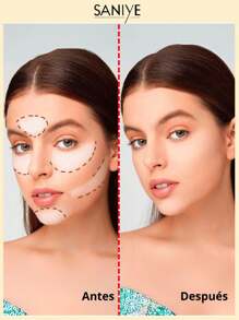 SANIYE BL007 Polvo traslúcido Polvo Facial Con Control De Aceite Y Larga Duración Para Fijar - 02 - Ver 6