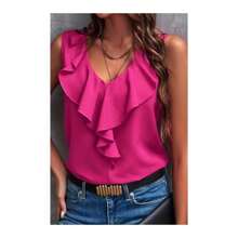Camisetas & Tops de Tirantes de Mujer - Verde - Ver 4