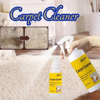 H4Cacle Fabric Carpet Sofa Cleaner Dry Cleaning Decontamination Free Washing Household Washing Cloth Carpet Artifact Free Cleaning Mattress Wall Covering Carpet Cleaner Spray