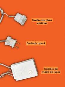 Cortina luz LED - unitalla - Ver 5