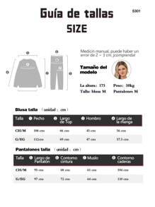 2Pcs Pajamas Sets Women's Thermal Clothing Top And Pants Women's Fleece Pajamas - Pink - View 4