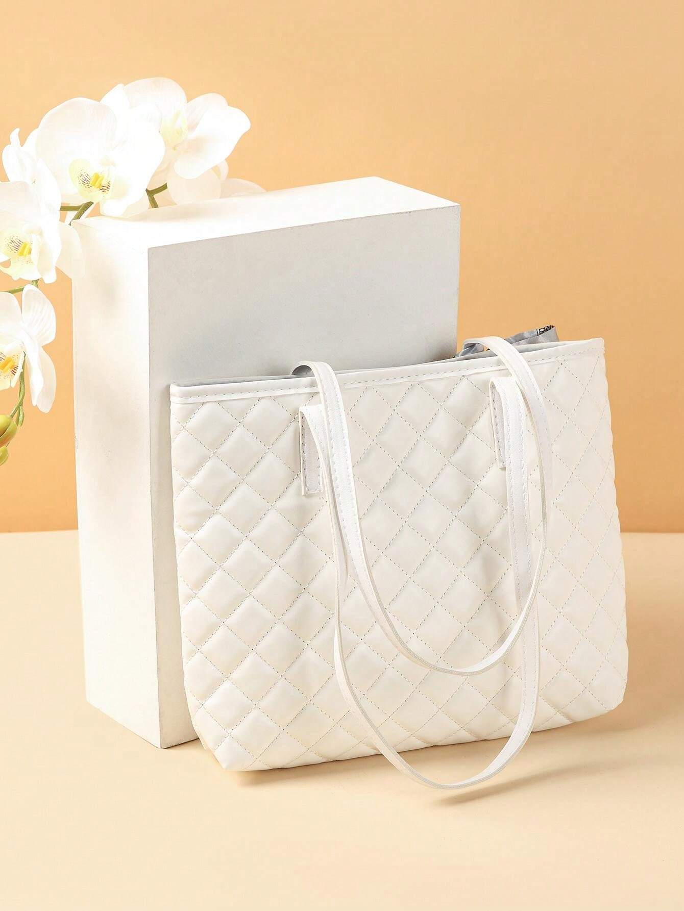 Sac à main en soie brodée de style chinois, élégant, portable, de luxe, jacquard, pour le shopping, à porter à l'épaule
