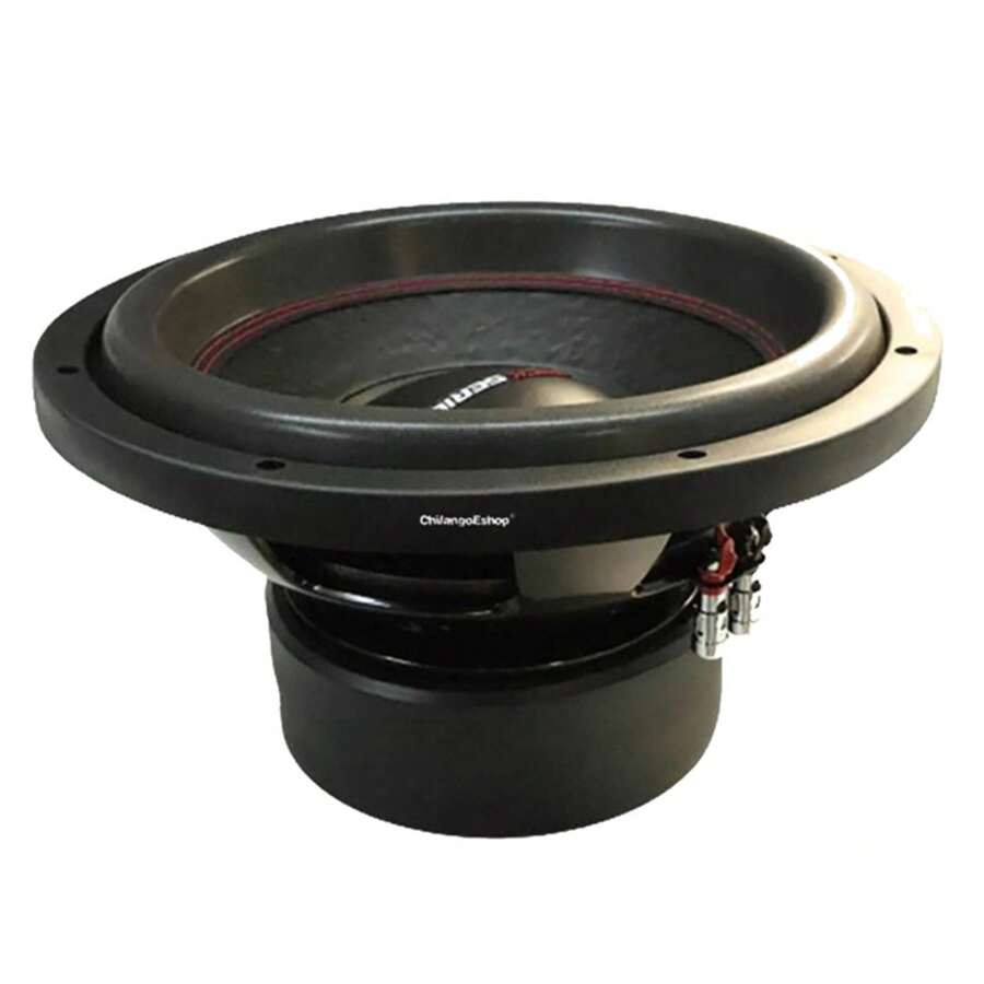 Subwoofer Rock Series RKS-1204OS 2500 Watts 12 Pulgadas 4 + 4 Ohms High SPL Y Open Show Doble Bobina - 12" - Ver 1