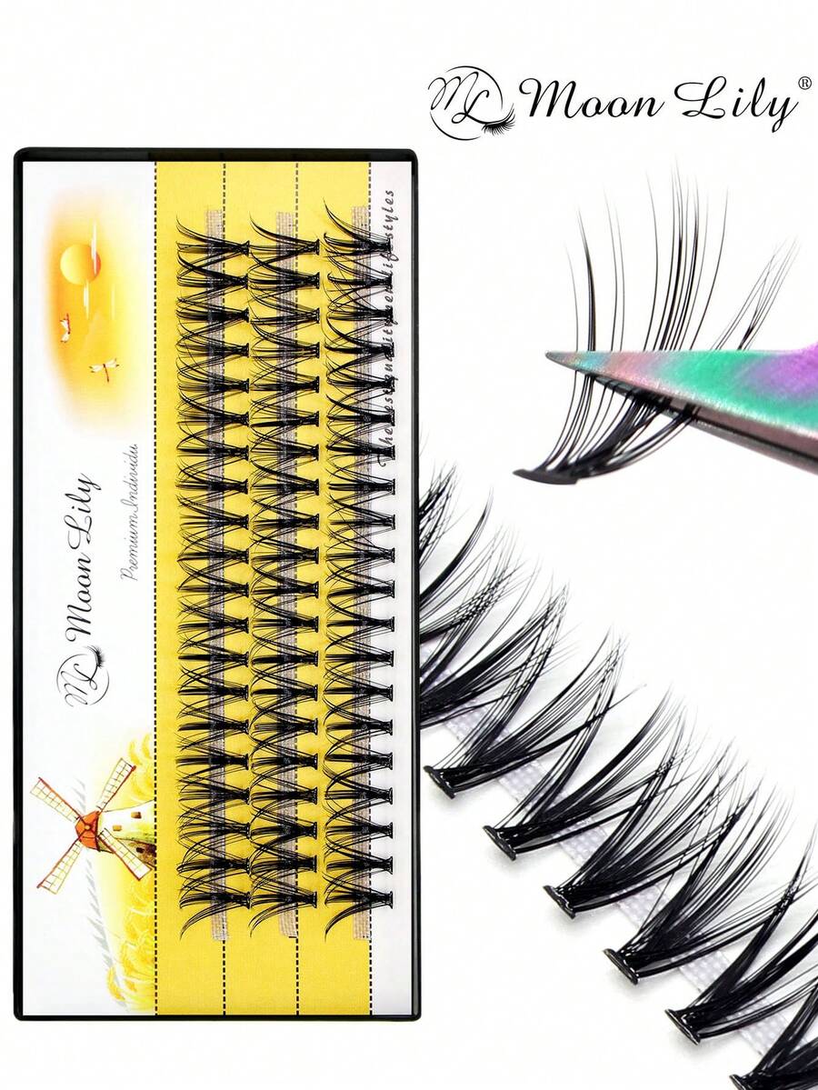 Moonlily Mink Super Fluffy 3D Russian Volume Eyelash Extensions