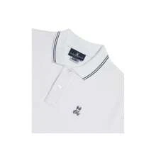 Psycho Bunny Logan Polo White Men's Shirt B6K136S1PC-WHT