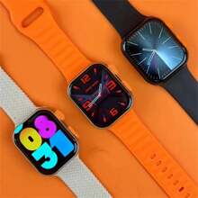 Reloj inteligente N9 ULTRA2, cuatro correas con cargador inalámbrico set de reloj inteligente - Negro - Ver 3