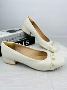 Women Flats - 白色 - 查看 1