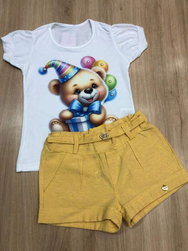 Conjunto Infantil De Menina / Roupa Infantil Para Menina / Conjunto Infantil de Menina / REF 164
