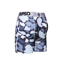 PSD Warface Oakland Boxer Briefs Black/Grey Camo Men's Underwear 421180028 - 黑色 - 查看 3