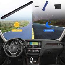 Dazone 600CM Uncut Roll Window Tint Film 15% VLT 20" X 20ft Feet For Car Home Office Glass Window UV Block Sunshade Tint Film Universal Privacy Security For Car Truck Auto- Any Size & Shade With Free Tools