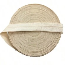 1 peça 5 jardas 15mm Fita Elástica Dobrável de Spandex para Aplique de Renda de Costura de Cintura de Acessório de Vestuário