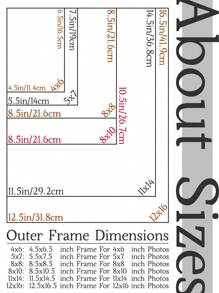 1/3/5pcs High-End Exquisite Picture Frames For Gift, Extraordinary Texture Photo Frames Set, Matte Black Surface, Made Of High Quality PVC Material, Far Superior To Other Frames In Quality, Real Shoot, What You See Is What You Get ,Multi Collage Gallery Photo Frames, Exquisite Square Picture Frames For Wall, Portrait Frame For Photo Wall, Diamond Painting Picture Frame, 12x16/11x14/8x10/8x8/5x7/4x6-Inch, 30x40/30x30/20x25/20x20cm - Matte Black - View 9
