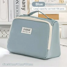 1 Stück großer Kapazität Mäppchen, beliebte Stiftetasche für Grundschule/Mittelstufe/High-School Mädchen, Schulanfang, Schulmaterial, Stifteetui, Schultasche