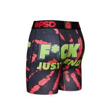 F*CK It  Boxer Briefs Black/Red/Yellow Underwear 222180072 - màu đen - Xem 3