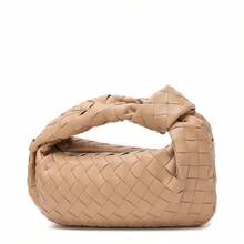 Tiffany & Fred Paris Tiffany & Fred Woven Leather Pouch - Brown - View 2