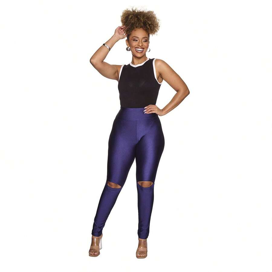 Women Sports Pants - Màu xanh lam - Xem 1