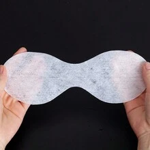 100pcs Non-Woven Fabric Dry Eye Mask Sheet For Beauty Salon Spa, One-Time Use Eye Mask - White - View 4