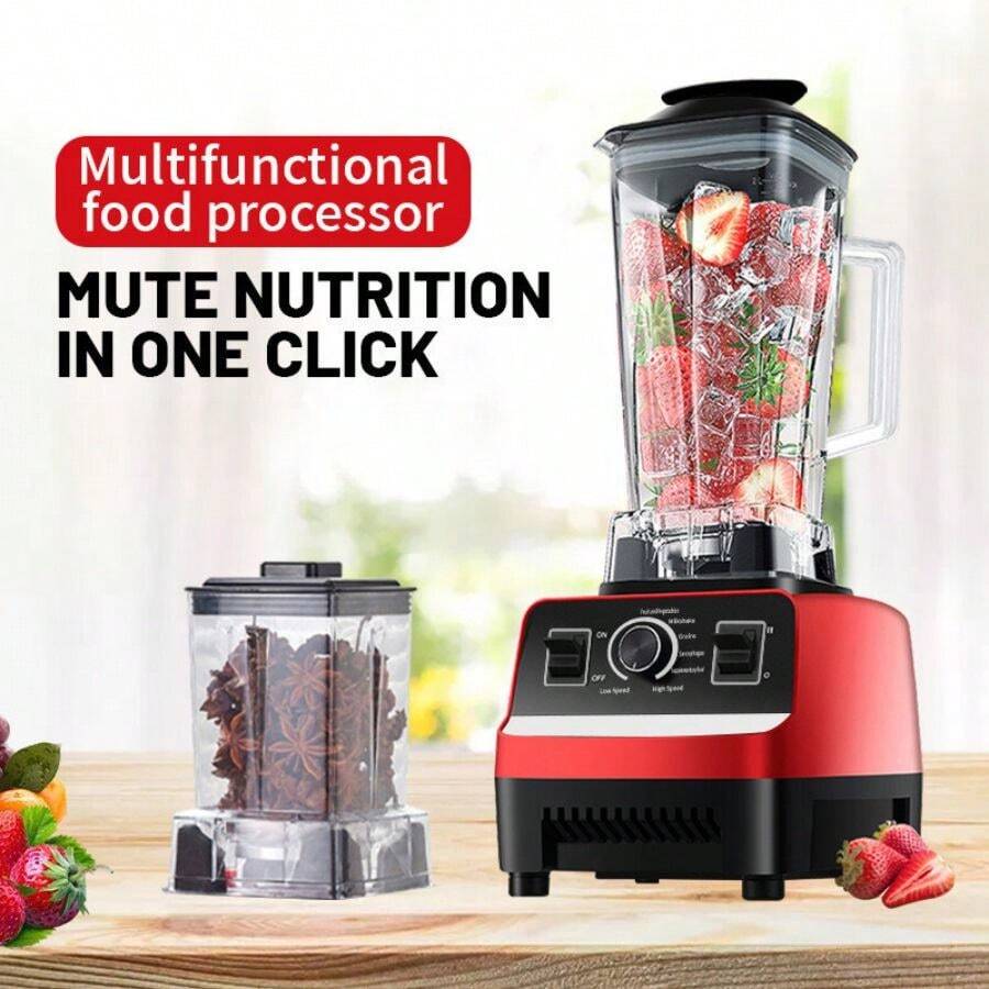 4500W Heavy Duty Commercial Blender Fruit Juicer Food Processor
