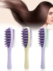 1 Pc Detangler Hair Brush ,Double Toothed Long Handle Shampoo Brush,For Scalp Massage Cleaning,Salon/ Home Bath Brush Body Scrubber,Dual-Purpose Scalp Massage Cleaning Shampoo Comb,Detangling Hair Brush, For Natural Hair,Detangler Natural, Curly, Straight, Wet,Hair Massage Comb,Beauty Hair Tool,Wet&Dry,Hair Care,Hair Brush,Comb,Hair Tools,Hair Products And Accessories For Barber Salon Beauty Travel Essentials,Back To School,Travel Holiday Essentials,Hair Accessories For Women,Hair Brush, Brush, Comb, Slick Back Brush, Hairbrush, Edge Brush, Brush Hair, Hair Comb, Hair Brush Set, Comb Hair, Mini Hair Brush, Detangling Brush, Hair Brushes,Hair, Accessories, Hair Products, Hair Tools, Hair Stuff, Hair Care, Curly Hair Brush, Barber, Barber Accessories, Hairdressing Equipment