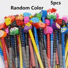 Small Gifts Class Prizes Creative Practical Gifts School Opening Small Gifts Random Cartoon Eraser - Multicolor - View 8