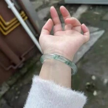 1 Vòng Tay Ngọc Ngọc Xanh, Vàng, Tím, Trắng, Vòng Tay Đá Quý, Vòng Tay Đá Quý Cao Cấp, Vòng Tay Handmade - Heal Protect Vòng Tay May Mắn Hộp Trang Sức Vòng Tay (56-62 Mm) Vòng Tay Thời Trang Quà Tặng, Quà Tặng Cho Nàng. - A1 - Xem 5