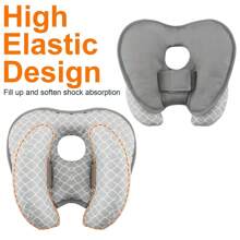 1PC Head Neck Adjustable Multi-Functional Baby Car Seat Head Support - Ergonomic Neck And Head Support For Infants And Toddlers, Child Car Cushion With Soft, Breathable Fabric, Ideal For Long Travels And Everyday Use - Multicolor - View 3
