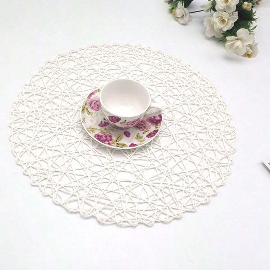 1pc Simple Style Messy Paper Placemats HandWoven Placemats NonSlip
