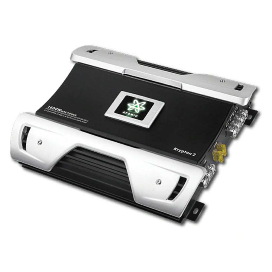 Amplificador 2 Canales Atomic Audio KRYPTON2 1600 Watts Clase AB 2 Ohms