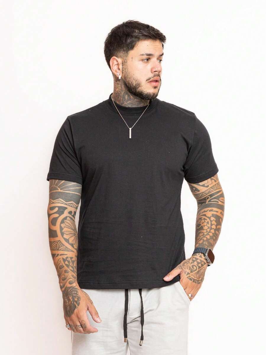 Men T-Shirts - màu đen - Xem 1