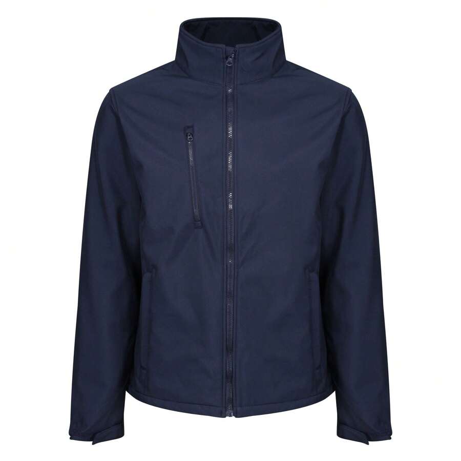 Regatta Mens  Ablaze Soft Shell Jacket (N/A) - Navy Blue - View 1