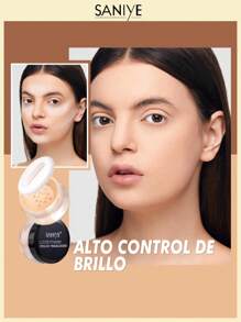 SANIYE BL007 Polvo traslúcido Polvo Facial Con Control De Aceite Y Larga Duración Para Fijar - 02 - Ver 8