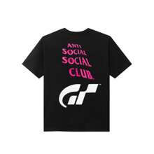 Anti Social Social Club Camiseta negra con logotipo de  x ASSC - Negro - Ver 2