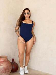 Women Bodysuits - 藏蓝色 - 查看 2