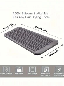 Tấm lót máy duỗi tóc chịu nhiệt, túi đựng, thảm silicon du lịch di động, 1 tấm chịu nhiệt siêu bền, thời trang, dùng cho salon, máy duỗi tóc, máy uốn tóc & dụng cụ tạo kiểu tóc, làm mát nhanh, vỏ bọc vừa vặn, dụng cụ làm tóc, sản phẩm và phụ kiện tóc cho thợ cắt tóc, đồ dùng làm đẹp thiết yếu khi đi du lịch, trở lại trường, đồ dùng thiết yếu khi đi du lịch ngày lễ, phụ kiện tóc cho nữ, lược chải ngược, phụ kiện thợ cắt tóc, máy sấy tóc, tóc, thợ cắt tóc, dụng cụ làm tóc, sản phẩm làm tóc, phụ kiện tóc, lược chải cạnh, phụ kiện thợ cắt tóc, du lịch, máy sấy tóc, đồ dùng làm tóc, keo xịt tóc, phụ kiện tóc, sản phẩm làm tóc xoăn, thiết bị làm tóc, phụ kiện, kéo cắt tóc, giáng sinh, tiệm cắt tóc, phụ kiện thợ cắt tóc, phụ kiện tóc, làm tóc, máy sấy tóc, tóc, phụ kiện, sản phẩm làm tóc, dụng cụ làm tóc, đồ dùng làm tóc, chăm sóc tóc, lược chải tóc xoăn, thợ cắt tóc, phụ kiện thợ cắt tóc, thiết bị làm tóc, đồ dùng thiết yếu khi đi du lịch, đồ dùng thiết yếu khi đi du lịch, kiểu tóc, làm tóc, - Nhiều màu - Xem 7