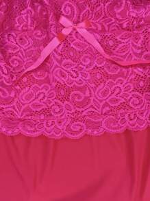 Women Nightgowns & Sleepshirts - Màu Hồng Tươi - Xem 4