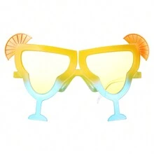 14cm Hawaiian Beach Dance Party Pool Party Sunglasses - Multicolor - View 23