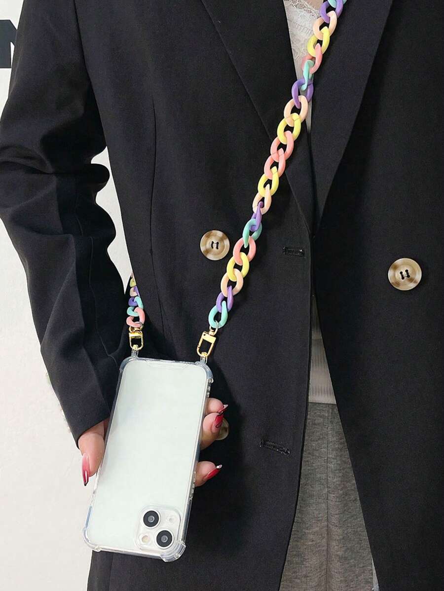 Ốp lưng điện thoại có dây đeo tối giản Phone Charm tương thích với iPhone 16 Pro Max/16/16 Pro/16 Plus/15/15 Pro Max/15 Pro/15 Plus/11/12/13/14 Pro Max/XS/XR/11 Pro/11 Pro Max/12 Pro/12 Pro Max/13 Pro/13 Pro Max/7 Plus/14 Pro/14 Pro Max/14 Plus/7 Plus/8 Plus/8/SE2, Thiết kế vỏ mềm