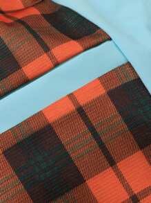 LEDUNTINO 【春夏】男士时尚拉链休闲户外夹克，运动风，纯色（酒红色、橙色），标语，男友礼物，男士轻便春秋夹克，带可拆卸帽子，秋冬字母印花夹克 - 薄荷綠 - 查看 8