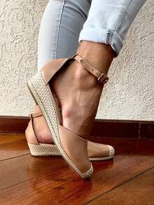 Women Platforms & Wedge Sandals - 乾枯玫瑰色 - 查看 7