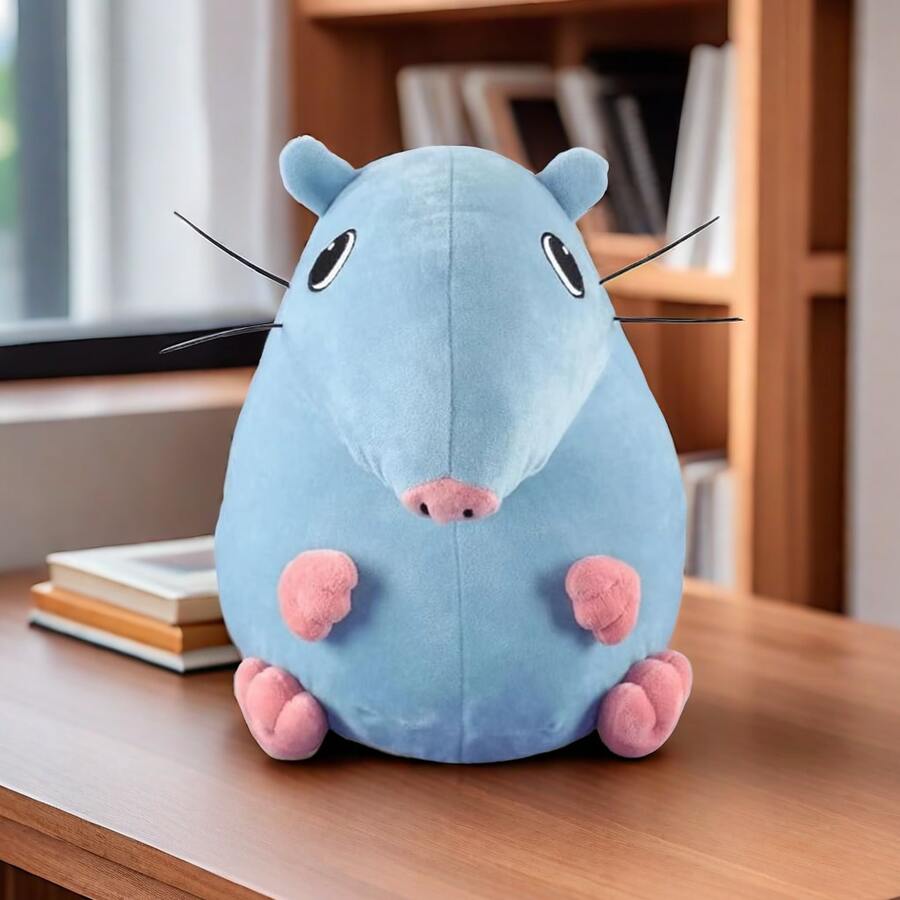 Pizza Tower Stupid Rat Plush Doll - Grey - View 1