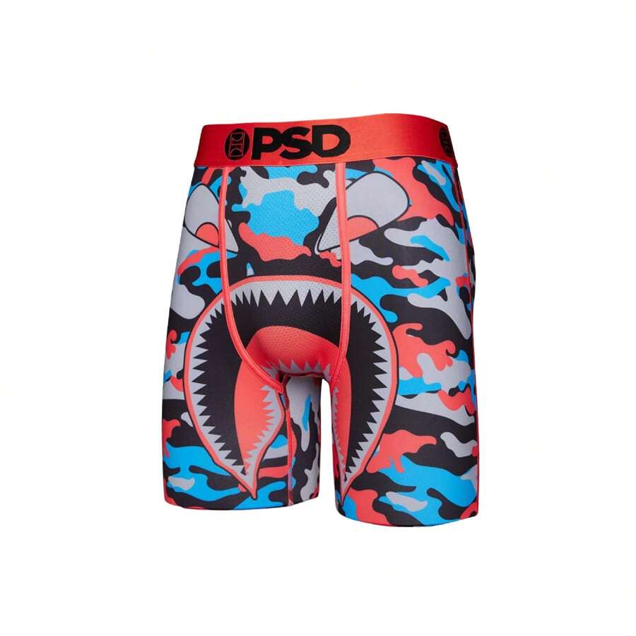 Warface Infrared Boxer Briefs Multi Camo/Blue/Grey Underwear 321180042 - 彩色 - 查看 1