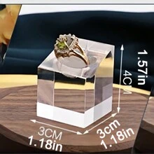 Acrylic Rings Display Stand For Ring Holder Jewellery Jewelry Organizer Stands Holders Set Case For Lady's Men's Rings Display - Multicolor - View 18