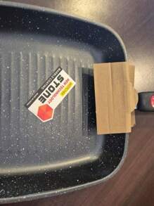 Sarten cuadrado antihaderente stone - Negro - Ver 2