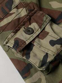 AKARMY男士休閒貨物褲軍方迷彩褲作戰工作褲，8口袋(無皮帶) - 彩色 - 查看 6