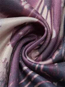 Summer Purple Sexy Halter Dress With Bow Tie - Purple - View 5