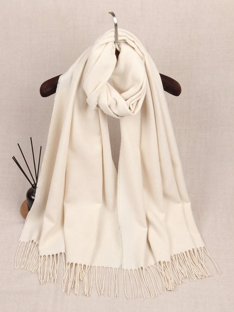 Women Winter Scarf Cashmere Feel Pashmina Shawl Wraps Soft Warm Blanket - Multicolor - View 1