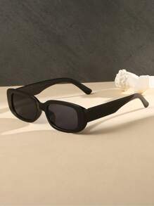 10pcs Fashionable Black Square Frame Y2K Personalized Summer Beach Fashion Glasses Street Shades Accessories Beach Accessories Glasses Shades Looks Street Style And Suit For Sweater Jacket Sweatshirt Hoodie Leather Pants And Cargo Pants Valentines For Summer Beach Vacation,Outdoor,Travel - Multicolor - View 2