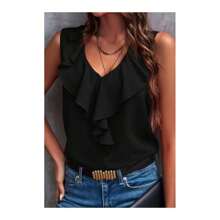 Camisetas & Tops de Tirantes de Mujer - Verde - Ver 5
