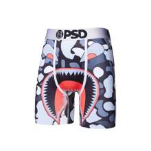 PSD Warface Oakland Boxer Briefs Black/Grey Camo Men's Underwear 421180028 - 黑色 - 查看 5